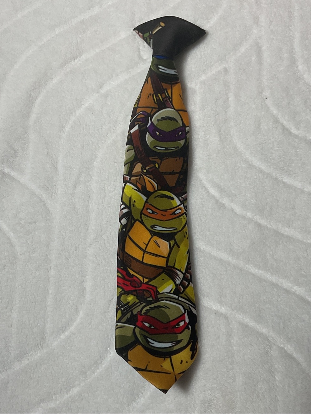 Teenage Mutant Ninja Turtles Cartoon Tie - Multicolor